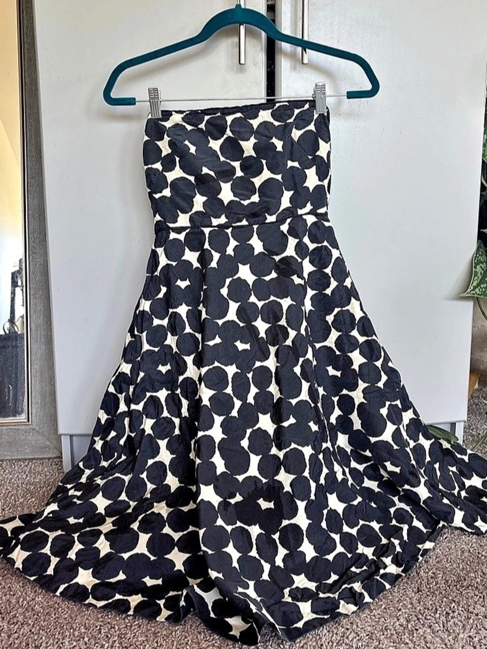 J.Crew Abstract Silk Maxi Dress Size 6 Like New
